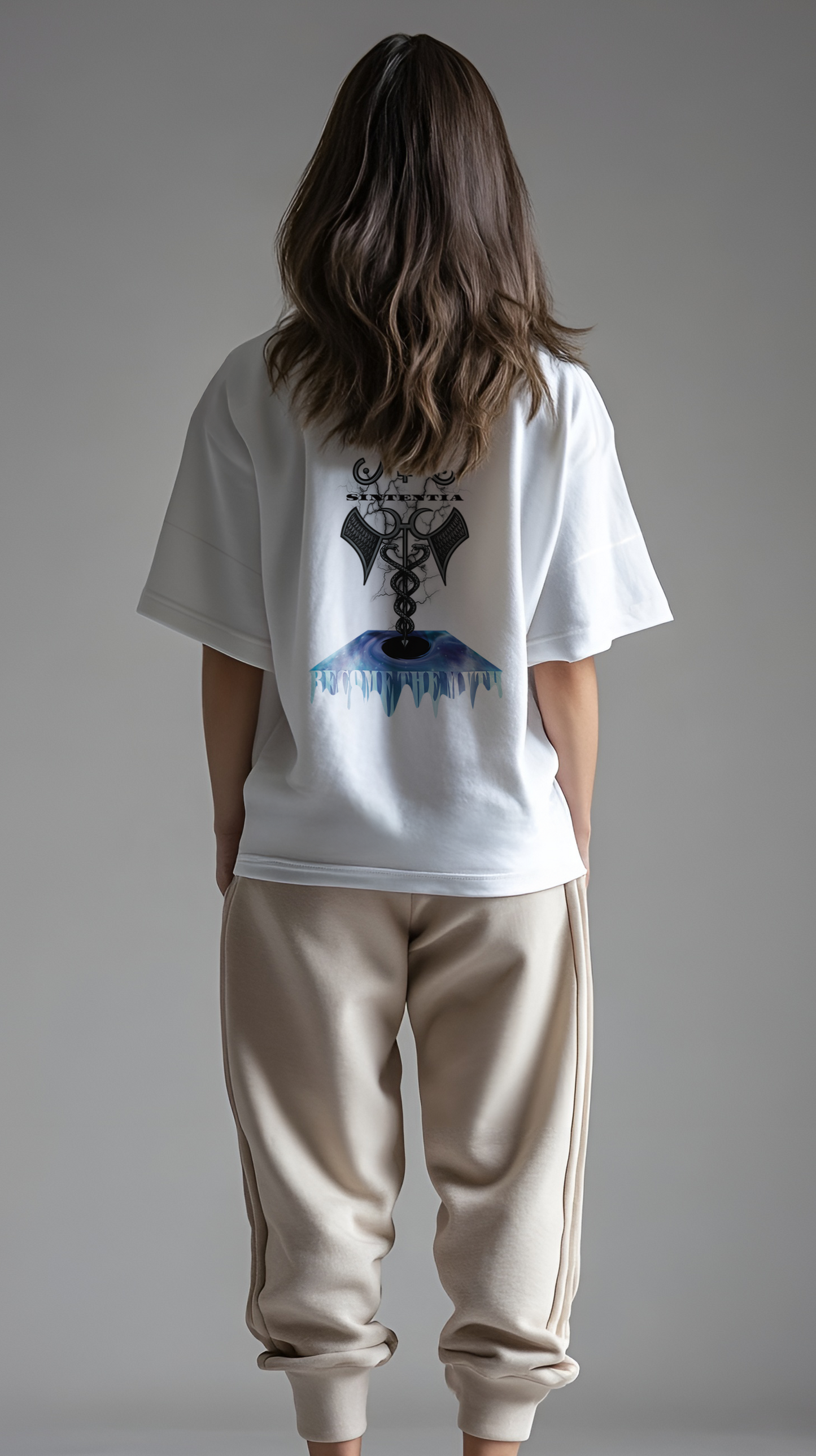 "BECOME THE MYTH" Oversize Shirt